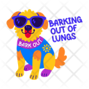 پیش‌نمایش فایل barking-dog-13394670 از پک استیکرهای خنده‌دار و طعنه‌آمیز