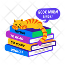 پیش‌نمایش فایل bookworm-here-13394771 از پک استیکرهای خنده‌دار و طعنه‌آمیز