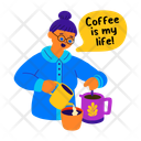 پیش‌نمایش فایل coffee-lover-13394773 از پک استیکرهای خنده‌دار و طعنه‌آمیز