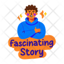 پیش‌نمایش فایل fascinating-story-13394734 از پک استیکرهای خنده‌دار و طعنه‌آمیز