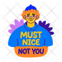 پیش‌نمایش فایل must-nice-13394745 از پک استیکرهای خنده‌دار و طعنه‌آمیز