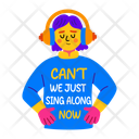 پیش‌نمایش فایل sing-along-13394760 از پک استیکرهای خنده‌دار و طعنه‌آمیز
