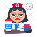 پیش‌نمایش فایل coffee-hour-13970529 از پک مجموعه استیکرهای پرستار