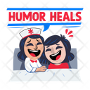 پیش‌نمایش فایل humour-heals-13970437 از پک مجموعه استیکرهای پرستار