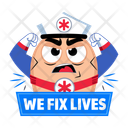 پیش‌نمایش فایل medical-character-13970498 از پک مجموعه استیکرهای پرستار