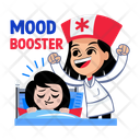 پیش‌نمایش فایل mood-booster-13970436 از پک مجموعه استیکرهای پرستار