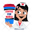 پیش‌نمایش فایل nurse-coffee-13970484 از پک مجموعه استیکرهای پرستار