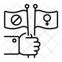 پیش‌نمایش فایل protest-flags-14244914 از پک فمینیستی