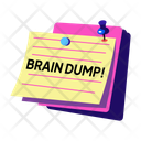پیش‌نمایش فایل brain-dump-14294904 از پک مجموعه استیکرهای مدرسه