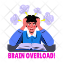 پیش‌نمایش فایل brain-overload-14294914 از پک مجموعه استیکرهای مدرسه