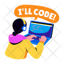 پیش‌نمایش فایل coder-14294952 از پک مجموعه استیکرهای مدرسه