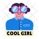 پیش‌نمایش فایل cool-girl-14294950 از پک مجموعه استیکرهای مدرسه