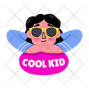 پیش‌نمایش فایل cool-kid-14294970 از پک مجموعه استیکرهای مدرسه