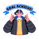 پیش‌نمایش فایل goal-archive-14294966 از پک مجموعه استیکرهای مدرسه