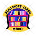 پیش‌نمایش فایل library-14294975 از پک مجموعه استیکرهای مدرسه