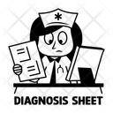 پیش‌نمایش فایل diagnosis-sheet-14306962 از پک مجموعه استیکرهای پرستار