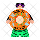 پیش‌نمایش فایل donut-14417858 از پک مجموعه استیکرهای باحال