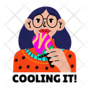 پیش‌نمایش فایل eating-popsicle-14417794 از پک مجموعه استیکرهای باحال