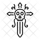پیش‌نمایش فایل skull-dagger-14614763 از پک هالووین