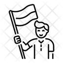 پیش‌نمایش فایل holding-flag-14744438 از پک صلح