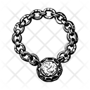 پیش‌نمایش فایل medallion-chain-14930293 از پک جواهرات قدیمی