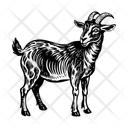 پیش‌نمایش فایل farm-goat-15096786 از پک حیوانات مزرعه قدیمی