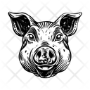 پیش‌نمایش فایل pig-15096748 از پک حیوانات مزرعه قدیمی