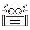 پیش‌نمایش فایل elastic-collision-15130791 از پک مجموعه هنری آیکون‌های فیزیک
