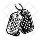 پیش‌نمایش فایل id-tags-15172462 از پک مجموعه هنری نظامی قدیمی