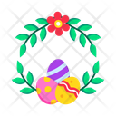 پیش‌نمایش فایل easter-wreath-16351708 از پک تعطیلات شاد
