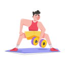 پیش‌نمایش فایل man-doing-dumbbell-exercise-8855269 از پک تناسب اندام