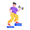 پیش‌نمایش فایل man-doing-exercise-8855285 از پک تناسب اندام