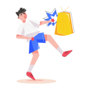پیش‌نمایش فایل man-doing-punching-bag-8855257 از پک تناسب اندام