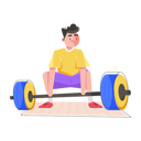 پیش‌نمایش فایل man-doing-weight-training-8855272 از پک تناسب اندام