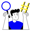 پیش‌نمایش فایل hashtag-search-8856482 از پک بازاریابی و سئو