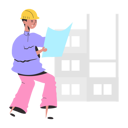 پیش‌نمایش فایل civil-engineer-holding-blueprint-8856140 از پک افراد