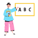 پیش‌نمایش فایل english-teacher-teach-english-8856134 از پک افراد
