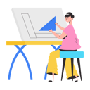 پیش‌نمایش فایل female-architect-doing-plant-design-8856122 از پک افراد