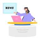 پیش‌نمایش فایل female-reporter-giving-live-news-8856157 از پک افراد