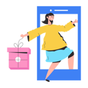 پیش‌نمایش فایل girl-buying-online-gift-8856087 از پک افراد