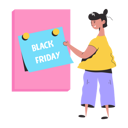 پیش‌نمایش فایل girl-checking-black-friday-note-8856082 از پک افراد