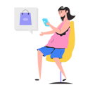 پیش‌نمایش فایل girl-doing-online-order-8856109 از پک افراد