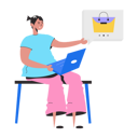 پیش‌نمایش فایل girl-doing-online-purchase-8856096 از پک افراد