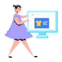 پیش‌نمایش فایل girl-doing-online-shopping-8856089 از پک افراد