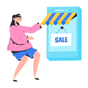 پیش‌نمایش فایل girl-doing-online-shopping-8856103 از پک افراد