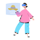 پیش‌نمایش فایل girl-doing-vr-shopping-8856101 از پک افراد