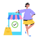 پیش‌نمایش فایل girl-done-purchase-8856119 از پک افراد