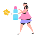 پیش‌نمایش فایل girl-getting-lipstick-discount-8856083 از پک افراد
