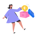 پیش‌نمایش فایل girl-getting-money-gift-8856102 از پک افراد