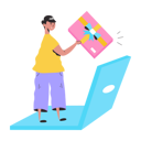 پیش‌نمایش فایل girl-getting-shopping-gift-8856107 از پک افراد